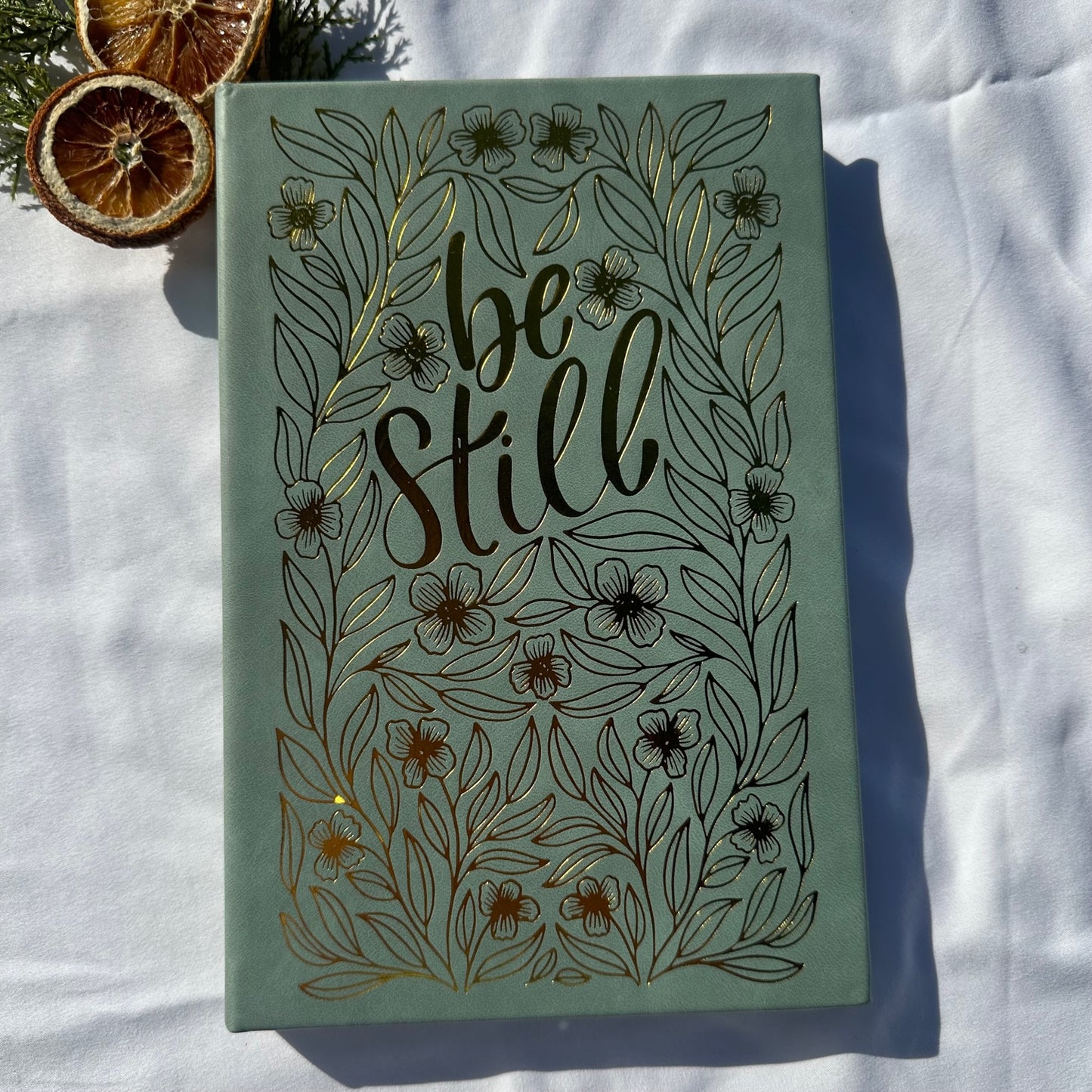 Be Still Journal - Gold Foil