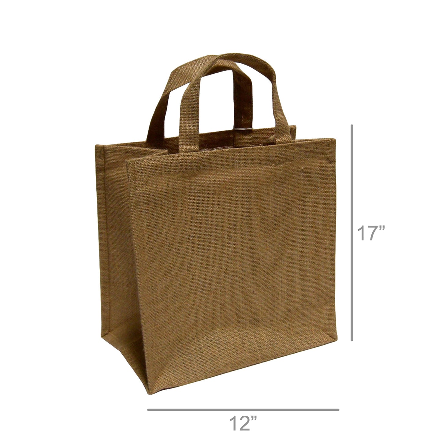 Pretty Jute Wine Tote