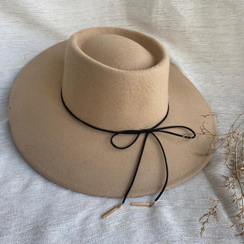 Oat Flat Brim Hat