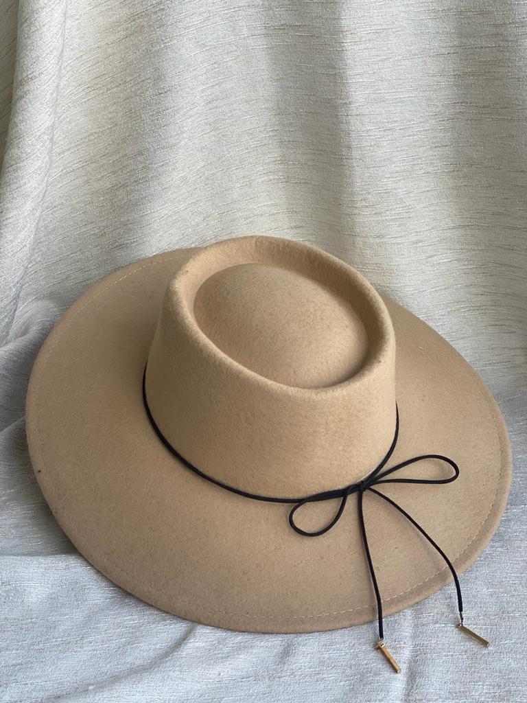 Oat Flat Brim Hat